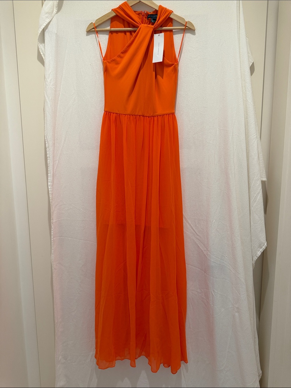 French Connection Orange Maxi Dress